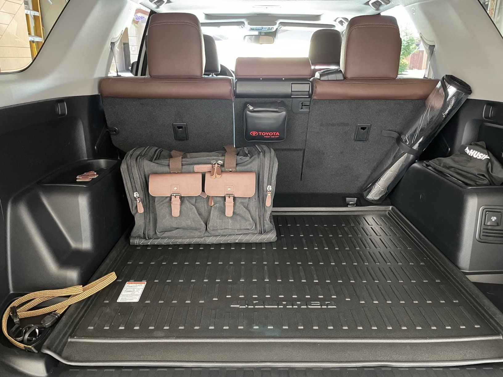 Wildroad Waxed Canvas Duffle Bag - 50L Waterproof Weekender Overnight Travel Bag customer photo 1