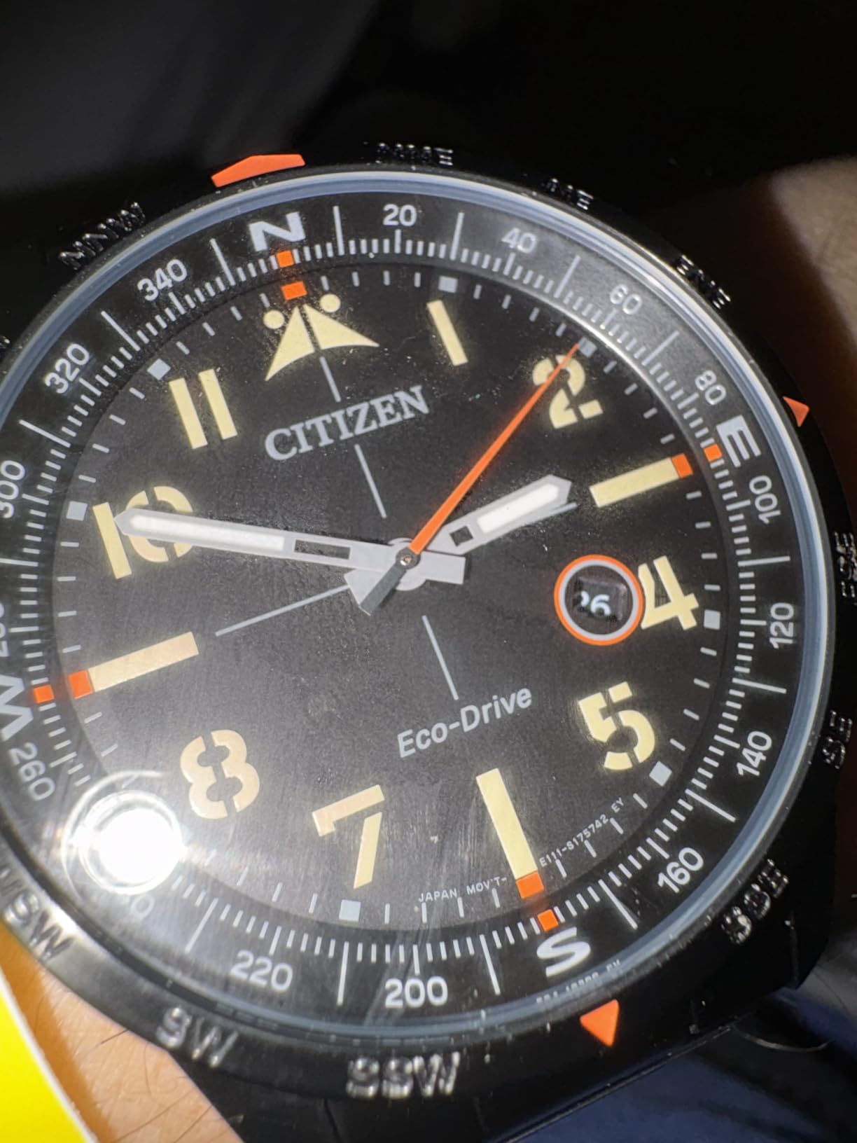 Citizen Men's Eco-Drive Weekender Avion Field Watch customer photo 2
