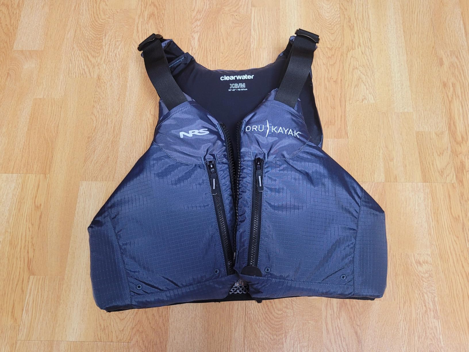 Oru Kayak PFD Life Jacket | Water Safety Vest, Coast Guard Approved, NRS US Coast Guard Type: III, Adjustable Fit, Unisex, Lightweight, High Mobility, Material: 400-denier Ripstop Nylon customer photo 2
