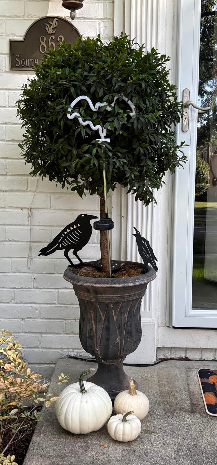 Nativity Scene Outdoor, Black Silhouette Metal Nativity Set for Yard Stakes | 3 Pack Christmas Decorations Outdoor Ornaments for Yard Decor, Lawn, Outside Garden Stakes customer photo 1
