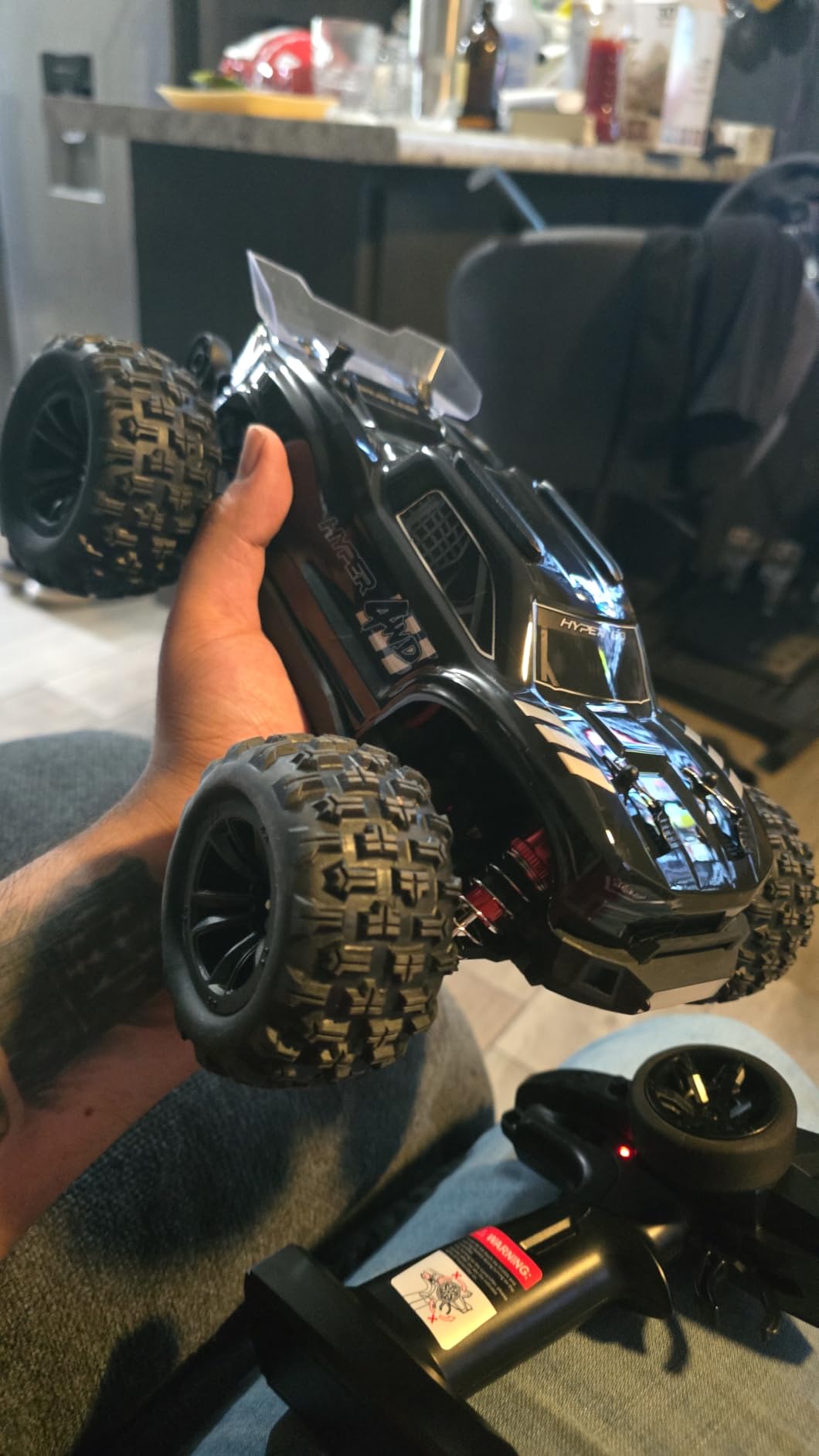 HYPER GO H16BM 1/16 RTR Brushless High Speed Electric 4X4 Off-Road Fast RC Car, Max 42mph, RC Truck, Remote Control, 2 Lipo Batteries for Adult, Compatible with 3S Lipo customer photo 1
