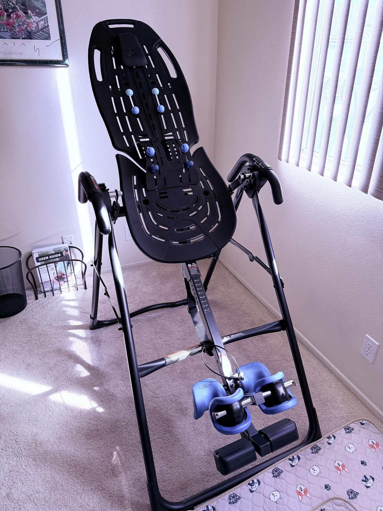 TEETER EP-560 Inversion Table w/Accessories for Back Pain Relief - FDA-Registered, UL Safety Certified, 300 lb Capacity, Designed & Patented in USA customer photo 2