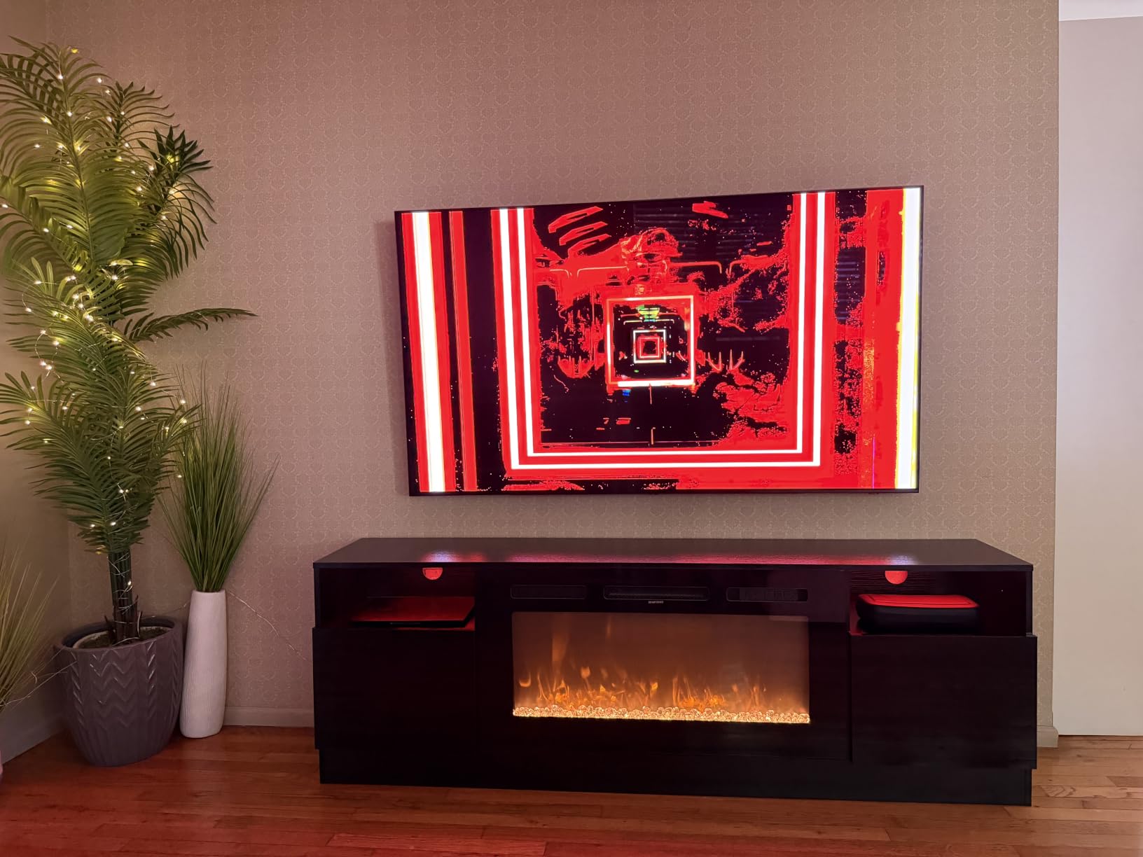 oneinmil Fireplace TV Stand with 36
