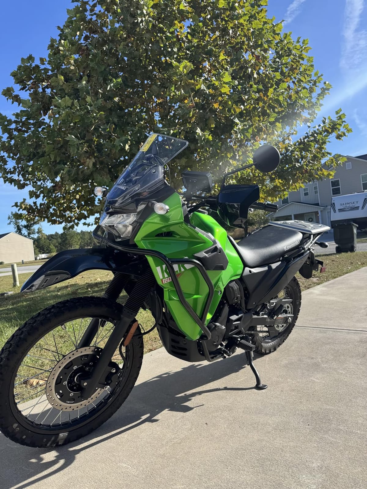 Tusk Crash Bars Engine and Body Guards | Compatible with Kawasaki KLR650 22-26 GEN 3 customer photo 2