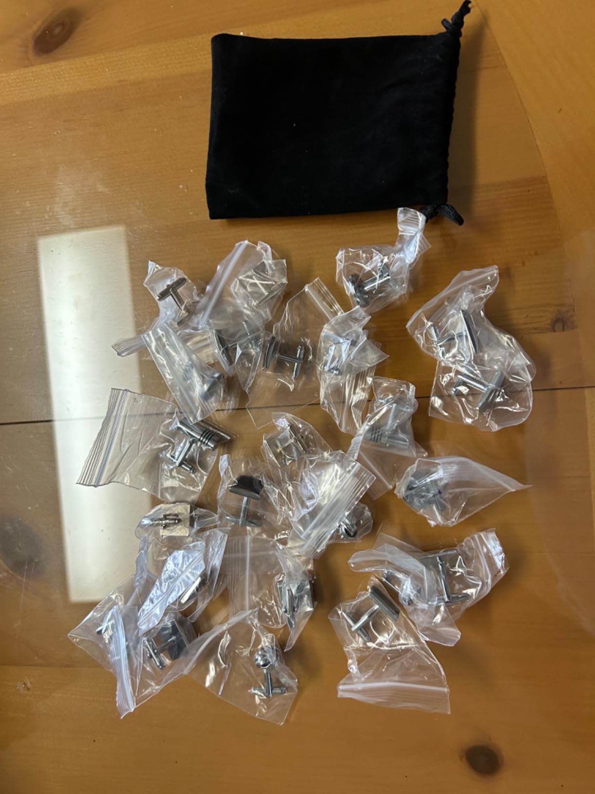 SONNYX 12 Pairs Classic Tone Cufflinks for Men customer photo 1