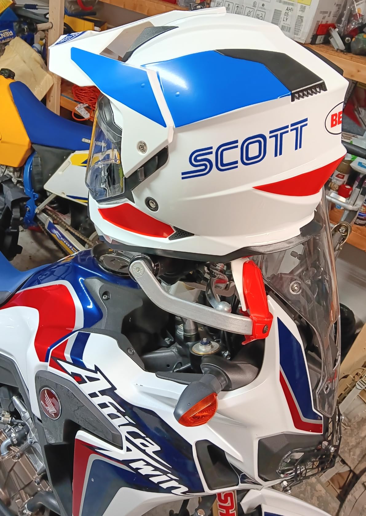 ILM Dual Sport Adventure Motorcycle Helmet with Pinlock Compatible Sun Visor Snowmobile ATV Dirt Bike Off Road Casco Model WS902 customer photo 2