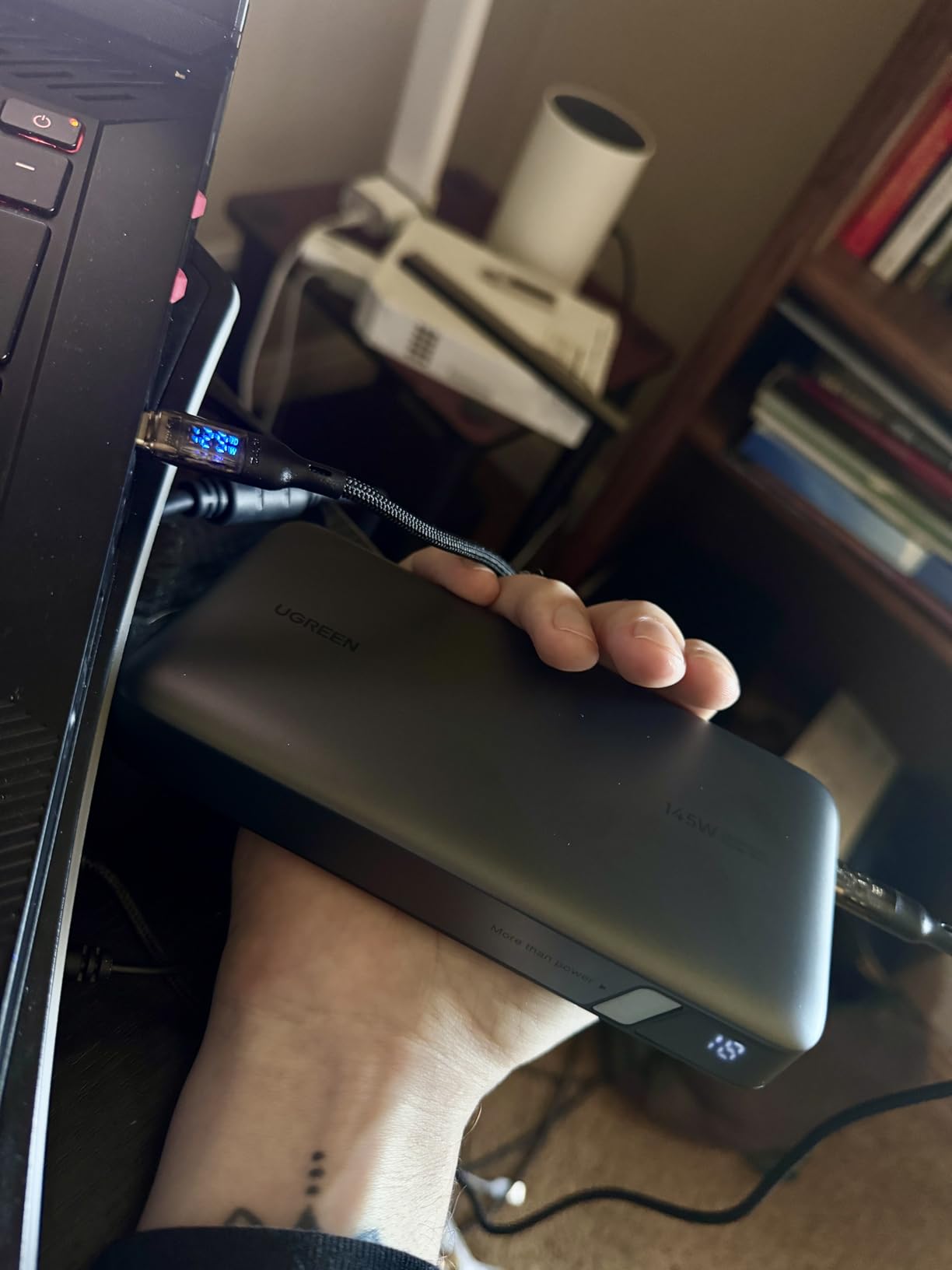 UGREEN Nexode 25000mAh 145W 3-Port USB-C Power Bank customer photo 2
