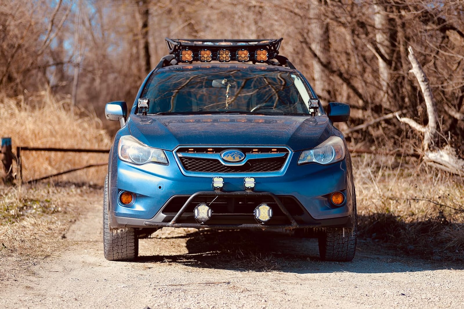 Auxbeam XP-Ultra Series 6 Modes 3 Inch Amber White LED Ditch Light Pods | 96W 9600LM, 3'' LED Cube, Spot Flood Combo, Flashing/Strobe Light, Dual Color Off-Road Lights for Trucks Jeep, Memory Function customer photo 2