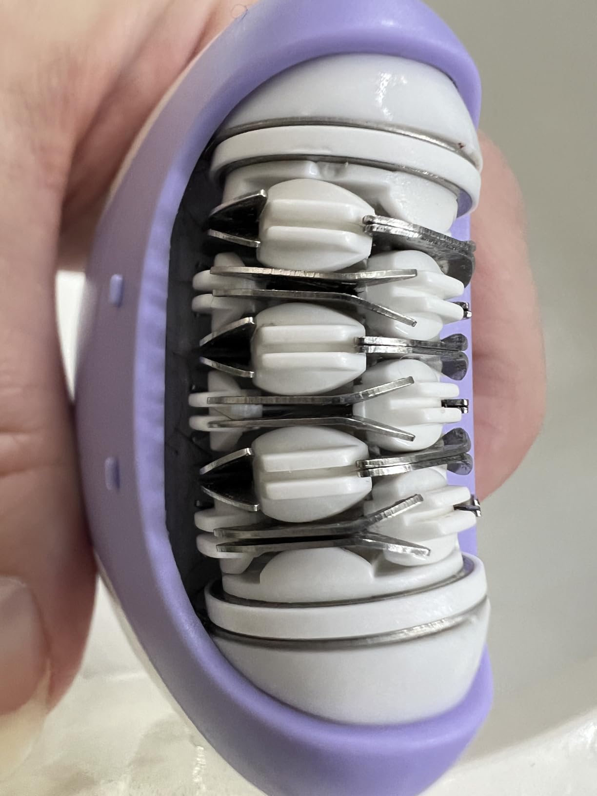 VOGOE Epilator for Women-Cordless Epilators Hair Removal for Women, 4-in-1 Electric Razor Hair Remover, 2 Speeds & 21 Tweezers for Face Legs Arms Armpit Bikini, Green HR310 customer photo 1