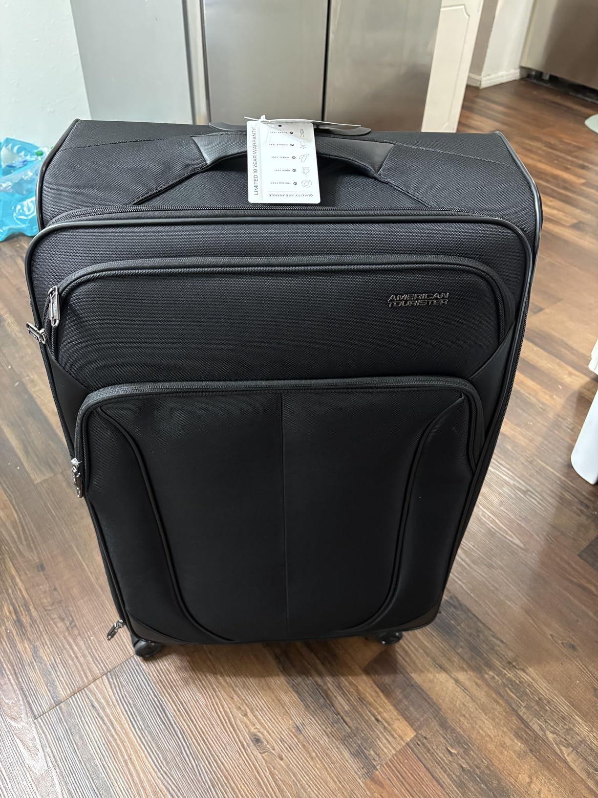 4 KIX 2.0 Expandable Softside Luggage with Spinner Wheels, 20 SPINNER, CLASSIC BLUE customer photo 1