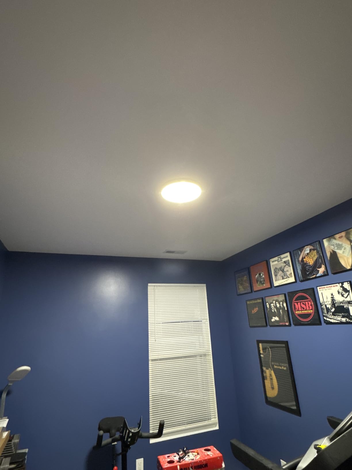 hykolity 12 Inch LED Round Flat Panel Light, 3CCT, 24W Selectable Edge-Lit Flush Mount, Black customer photo 1