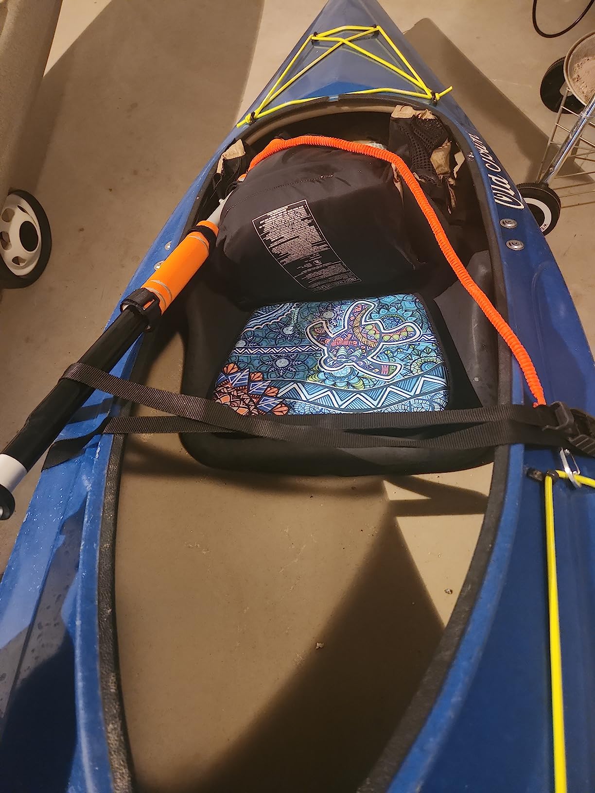 Hornet Watersports Kayak Seat Cushion - Turtle Design Kayak Seat Pad Compatible with Kayak, Canoe and Boat. Kayaking Accessories for Women customer photo 2
