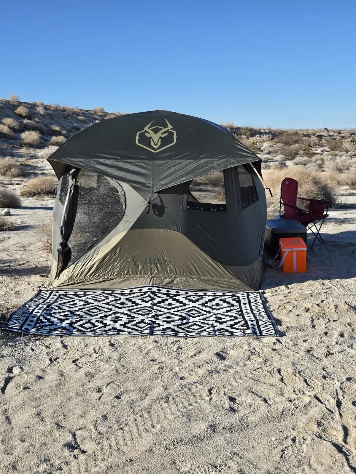Gazelle T4 Overland Edition GT401GR Pop-Up Portable Camping Hub Tent, Easy Instant Set up in 90 Seconds, Alpine Green/Moss, 4-Person, Family, Overlanding customer photo 2