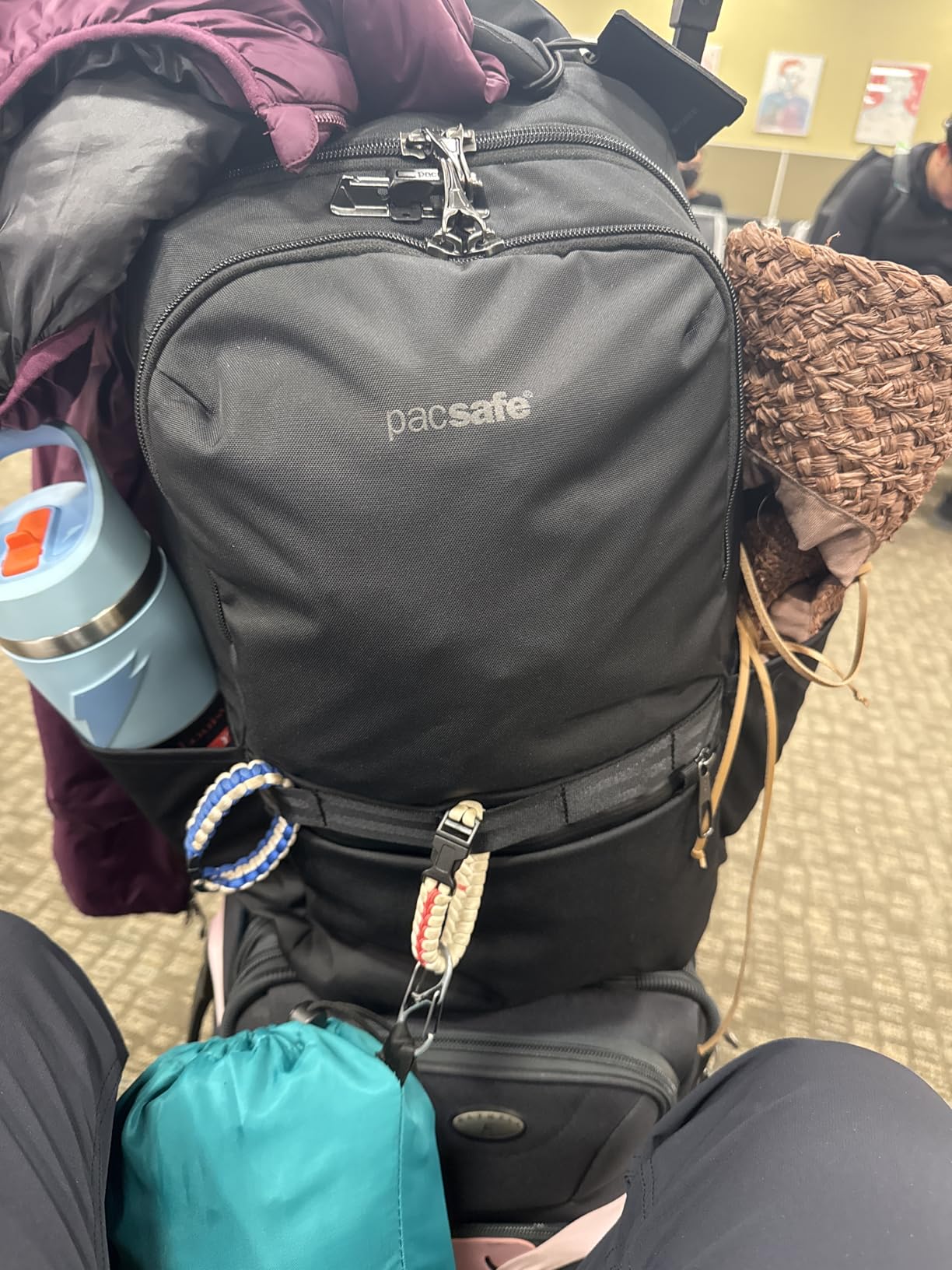 Pacsafe Metrosafe X Anti Theft 25L Backpack with Padded 16 inch Laptop Sleeve, Slate customer photo 2