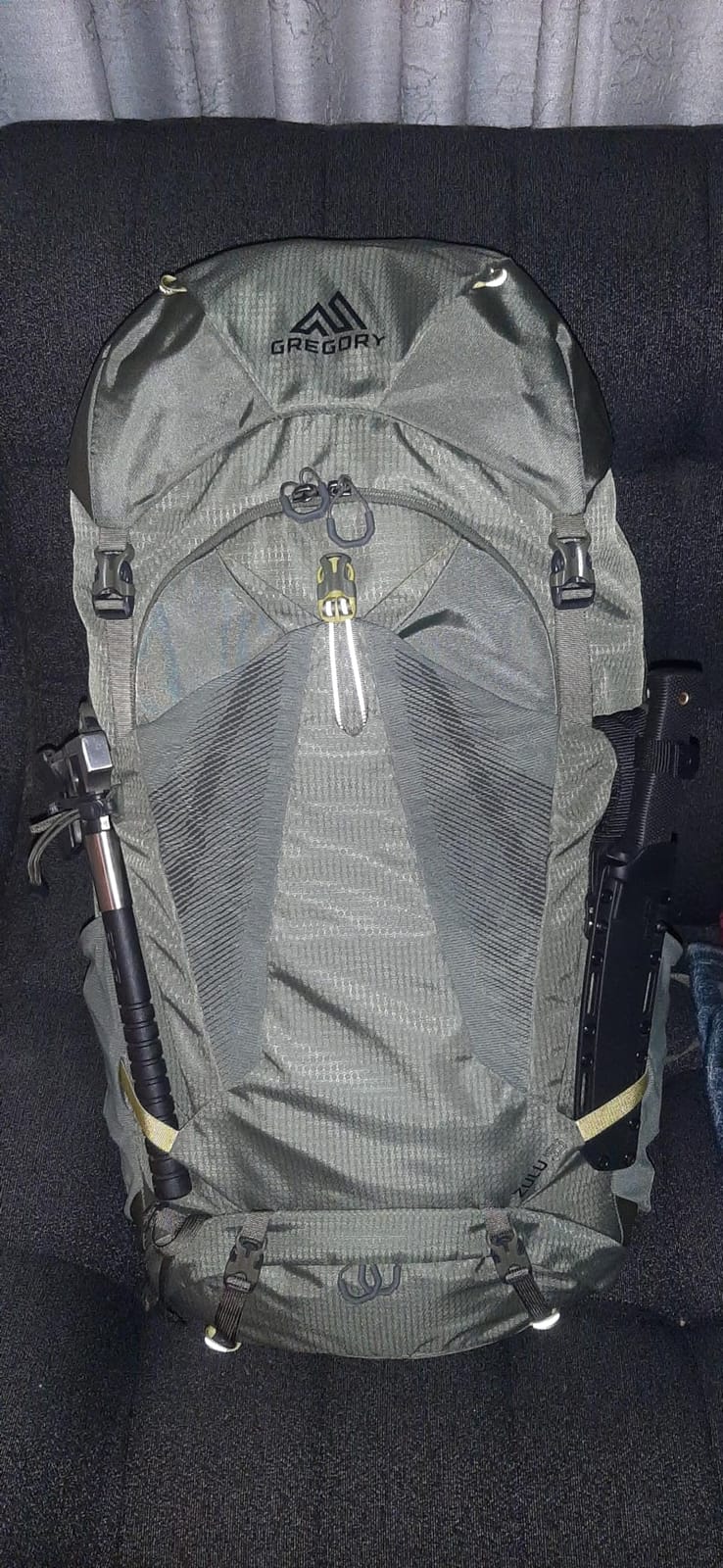 Gregory Zulu 55L Hiking/Backpacking Pack, Medium/Large, Forage Green customer photo 2