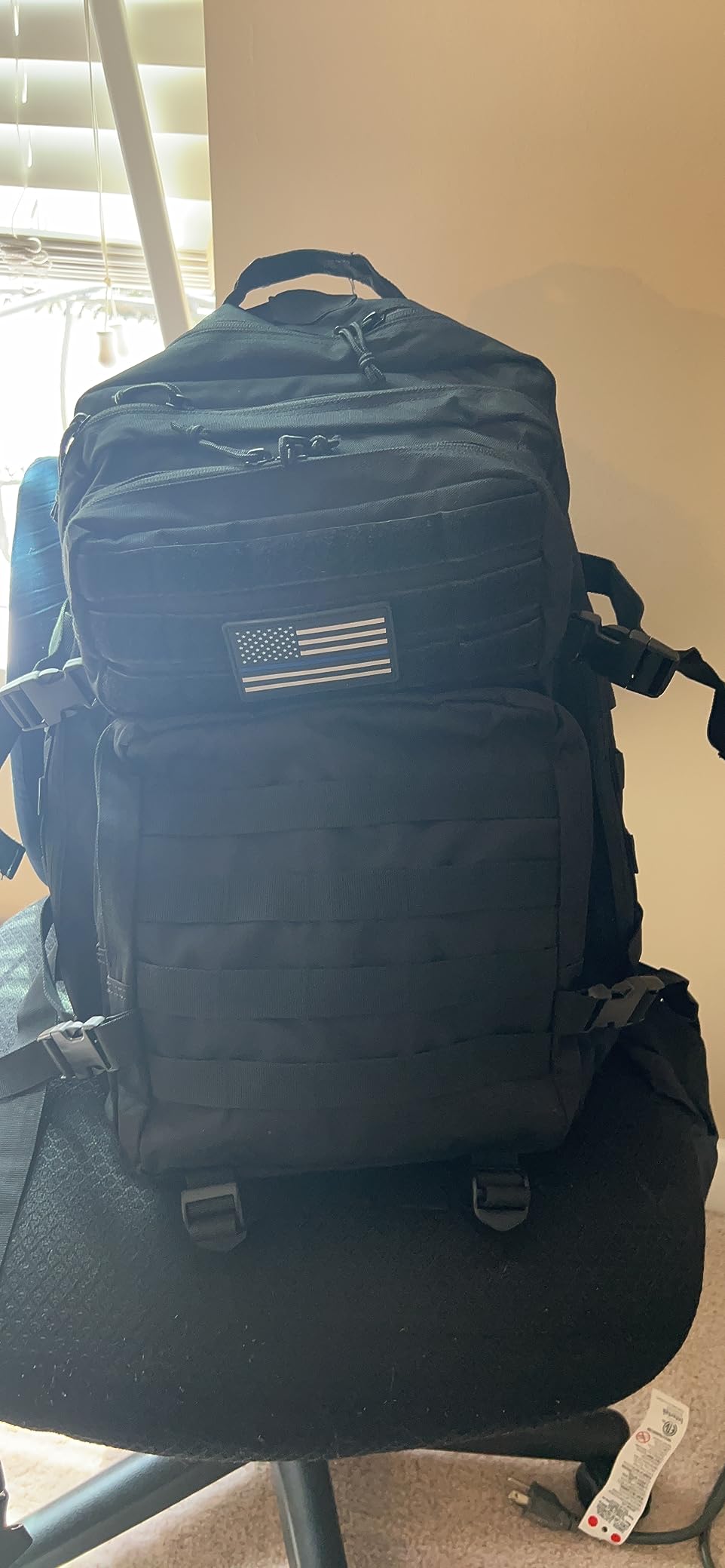 G4Free 45L Military Tactical Backpack, High Density Durable, Bug Out Bag | 1000D Polyester Fabric customer photo 2