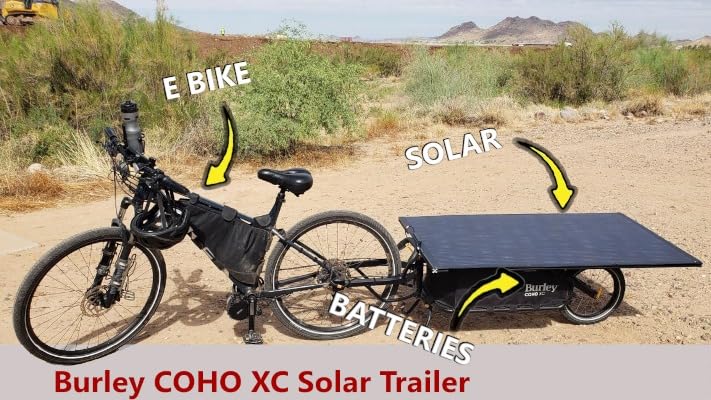 Burley COHO XC Single-Wheel Off-Road Cargo Bike Trailer with Coil-Spring Suspension & Quick-Release Hitch Connection customer photo 2