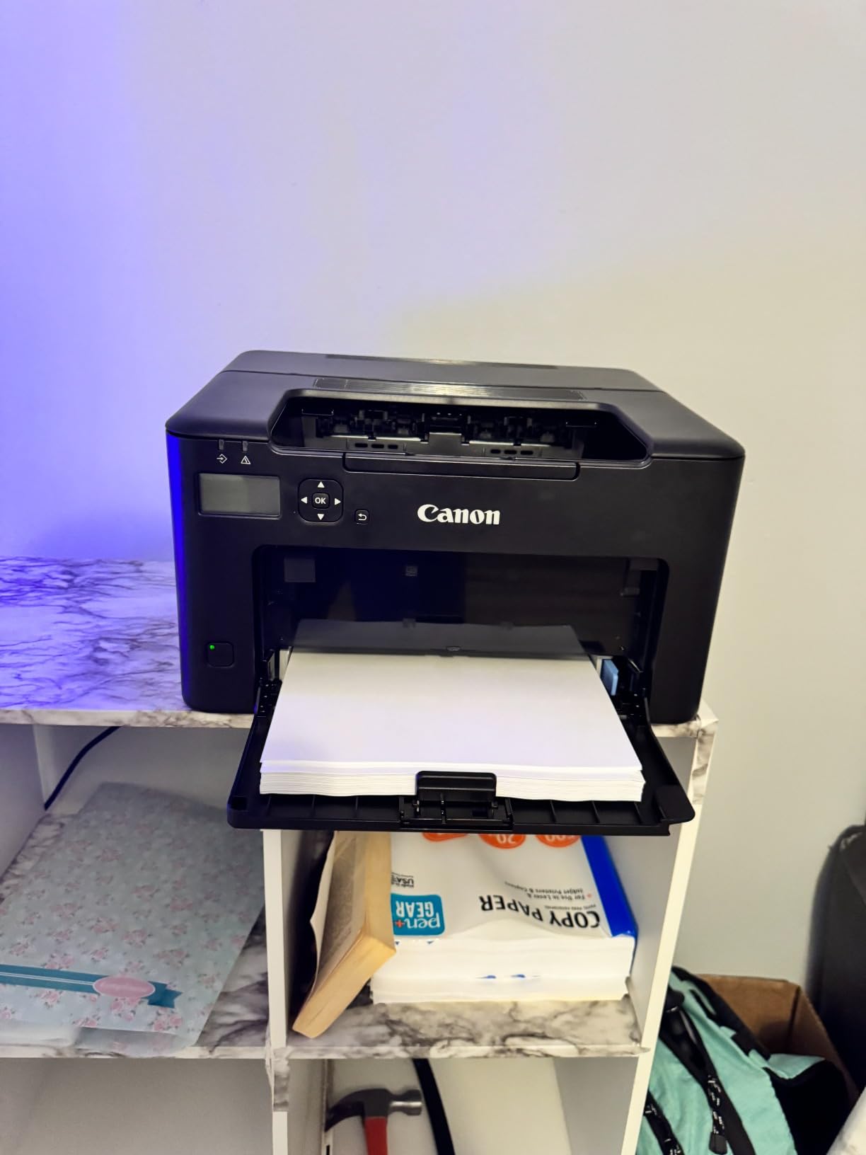 Canon imageCLASS LBP122dw - Wireless Monochrome Duplex Laser Printer | Print Only, Mobile Ready, 30 PPM for Home customer photo 1