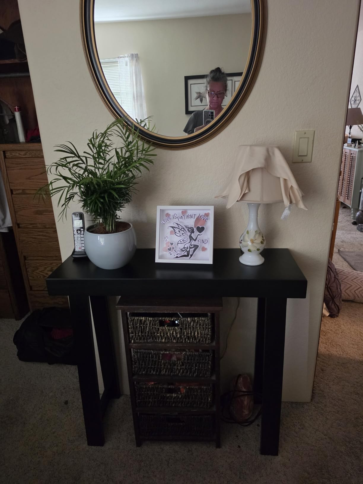 Plank+Beam Classic Console Table, 36 Inch, Pecan | Non-Toxic Finishes, Versatile Design, Elegant Details, Easy Assembly, Quick Setup, Solid Wood customer photo 1