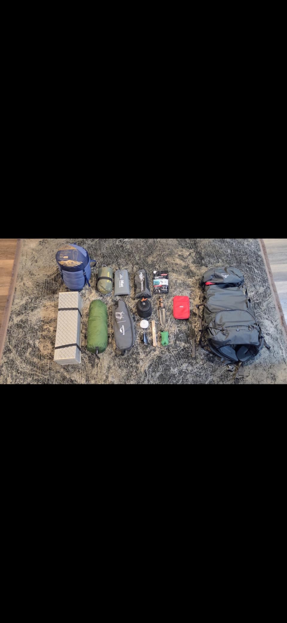 Rook 50L Men's Backpacking Backpack, Blue OS | hiking pack, camping gear, overnight trail pack customer photo 2