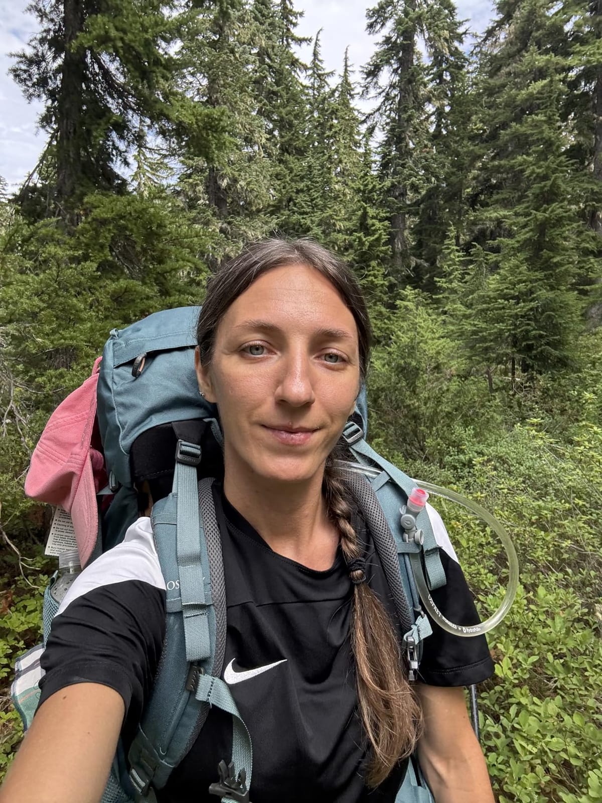 Renn 50L Women's Backpacking Backpack, Blue OS customer photo 1
