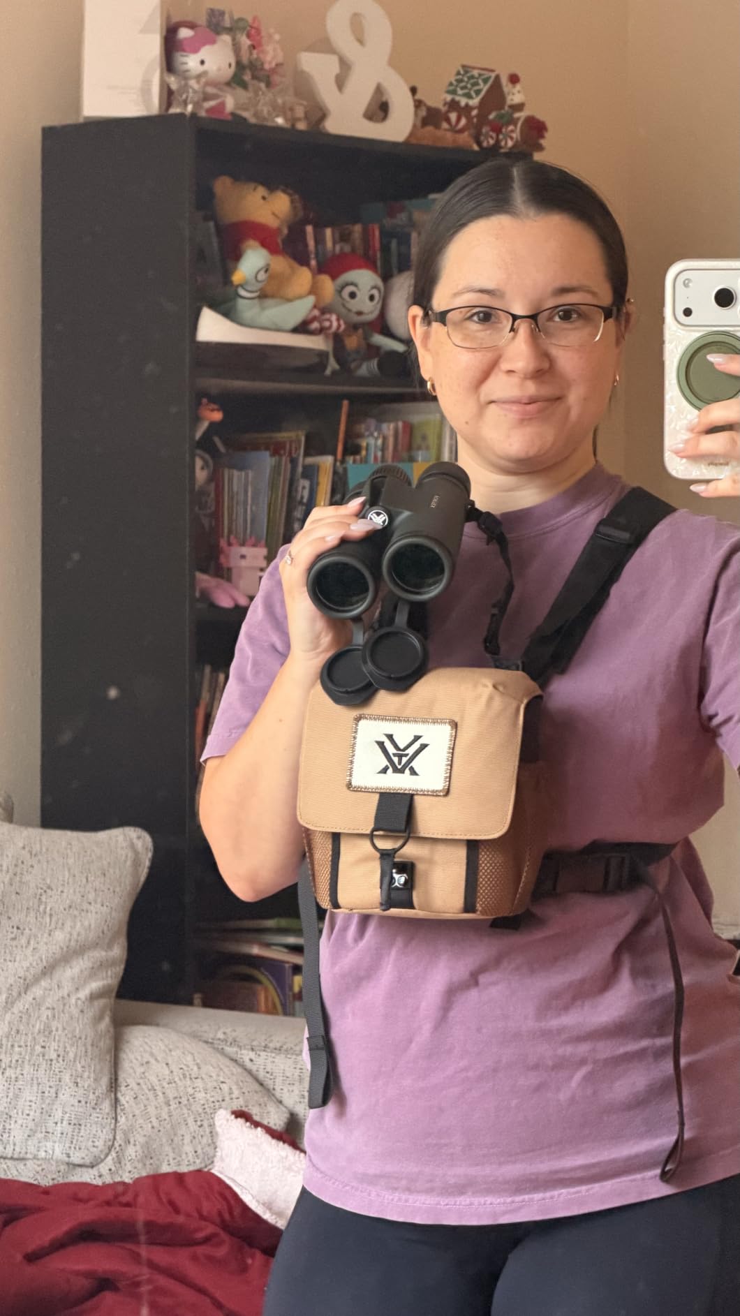 Vortex Triumph HD 10x42 Binoculars | HD Optics, Tripod Adaptable, Waterproof, Fogproof, Shockproof, Included Glasspak Harness customer photo 2