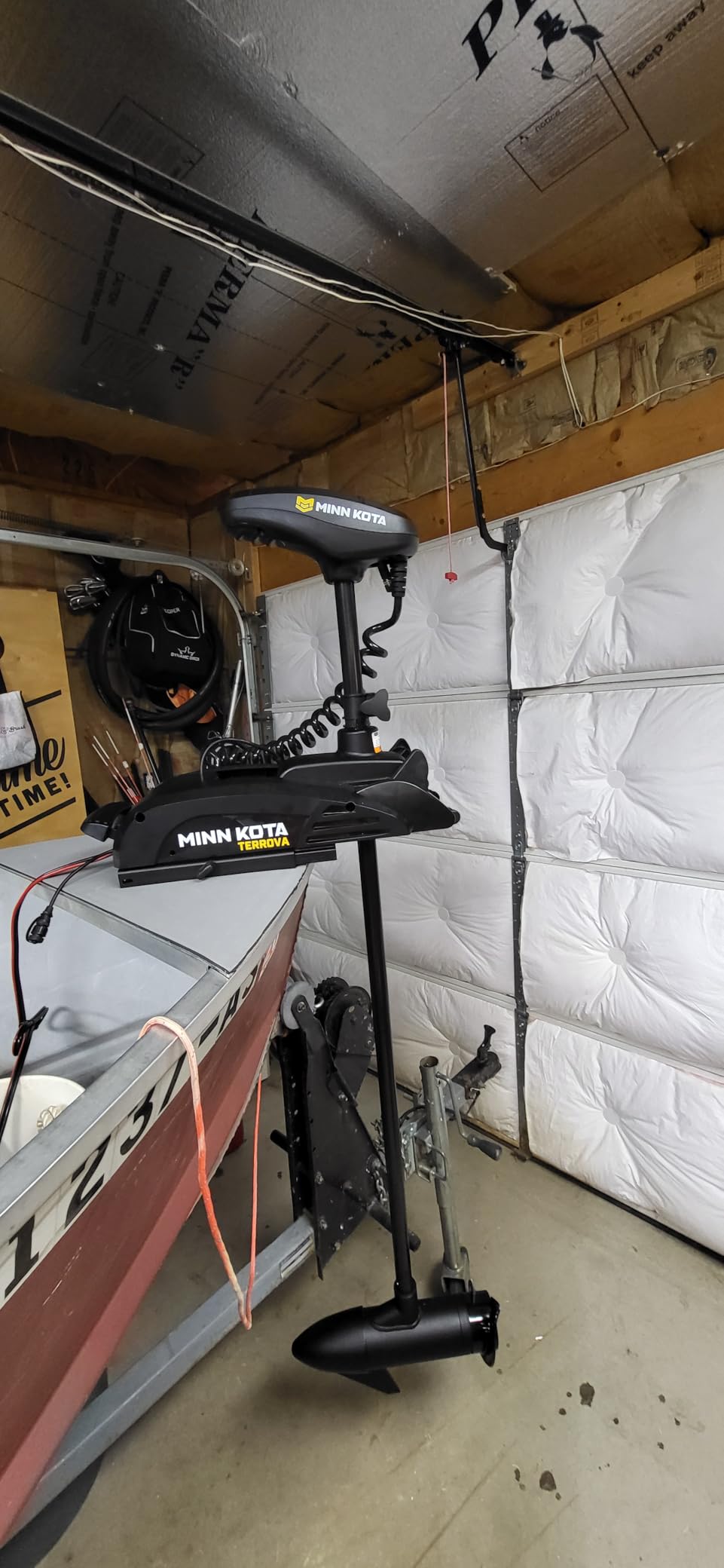 Minn Kota Terrova Bow-Mount Electric Trolling Motor with GPS, Spot-Lock - 55 Lb. Thrust, 54 In. Shaft, Freshwater customer photo 1