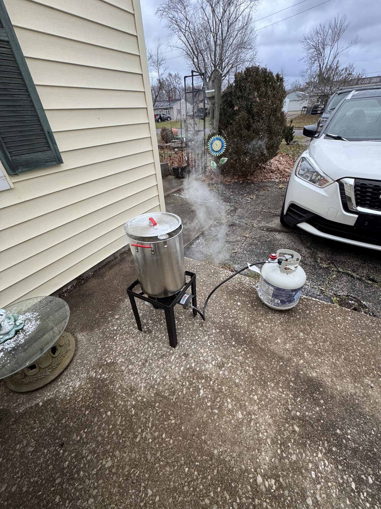 GasOne 30QT Turkey Fryer and 10QT Fish Fryer Set customer photo 2