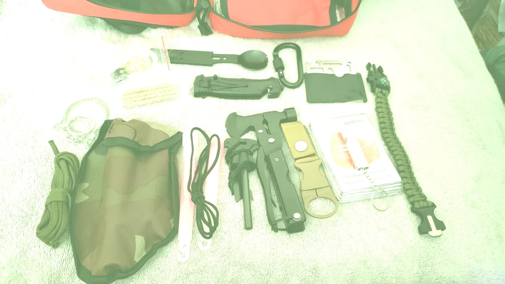 ABPIR Survival Kits, 170 PCS First Aid Kit/Trauma Kit with Essential Survival Gear Emergency Medical Supplies for Hiking Camping Backpacking Outdoor Adventure, Gifts for Him Dad Men Christmas customer photo 2