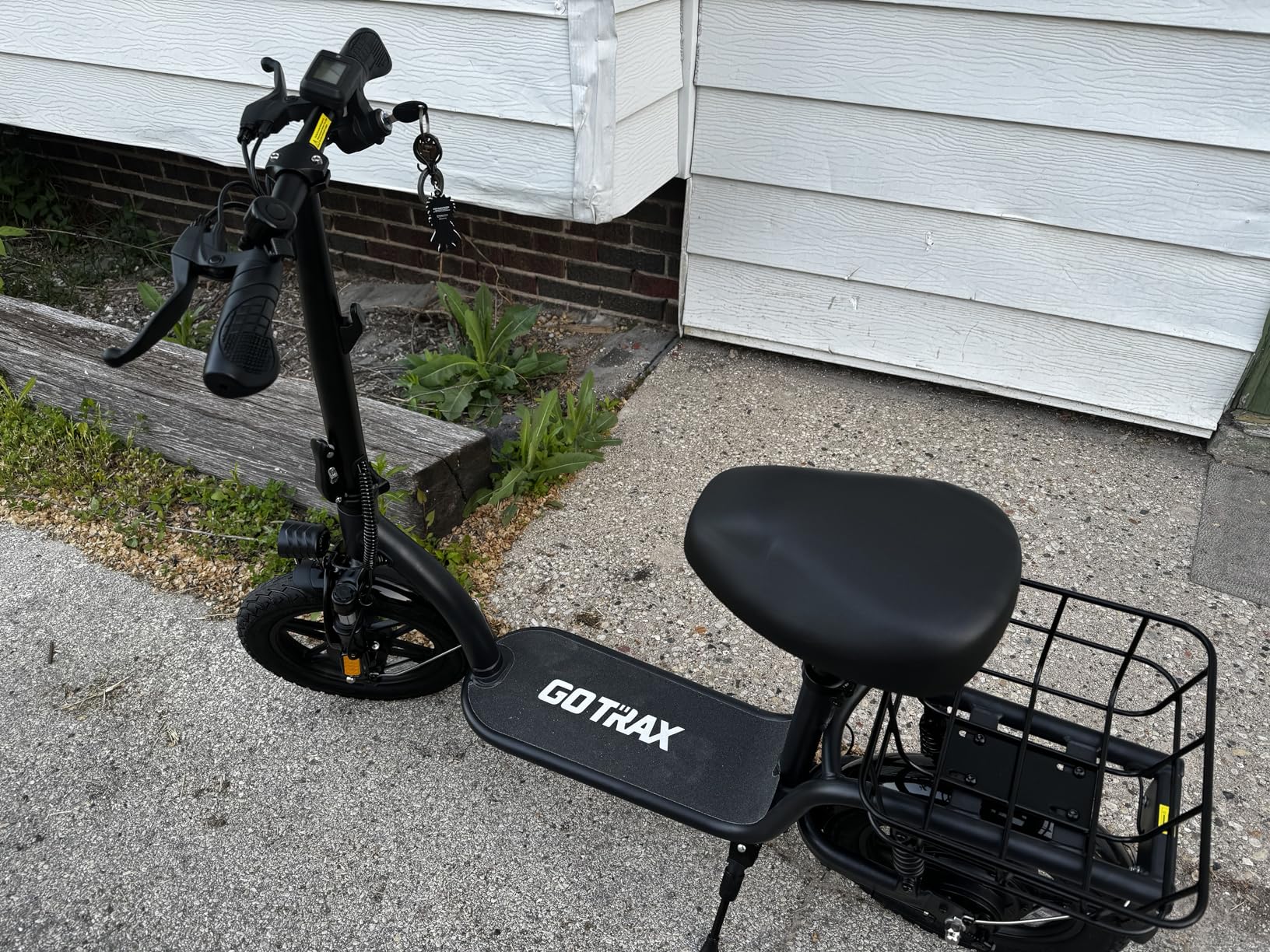 Gotrax FLEX ULTRA Electric Scooter with Seat for Adult, 25 Miles Range & 20Mph Power by 500W Motor, 14