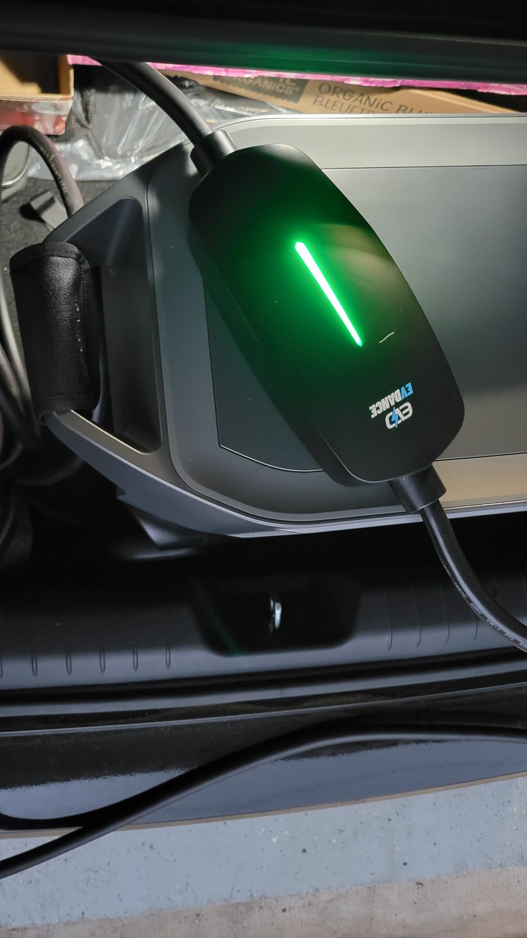 EVDANCE Level 1&2 EV Charger, Electric Vehicle Portable Charger with 25FT Cable, ETL Listed J1772 EVSE for All EVs & PHEVs, 12A 120V/16A 240V (Black, 16A Max | NEMA 5-15&6-20) customer photo 1