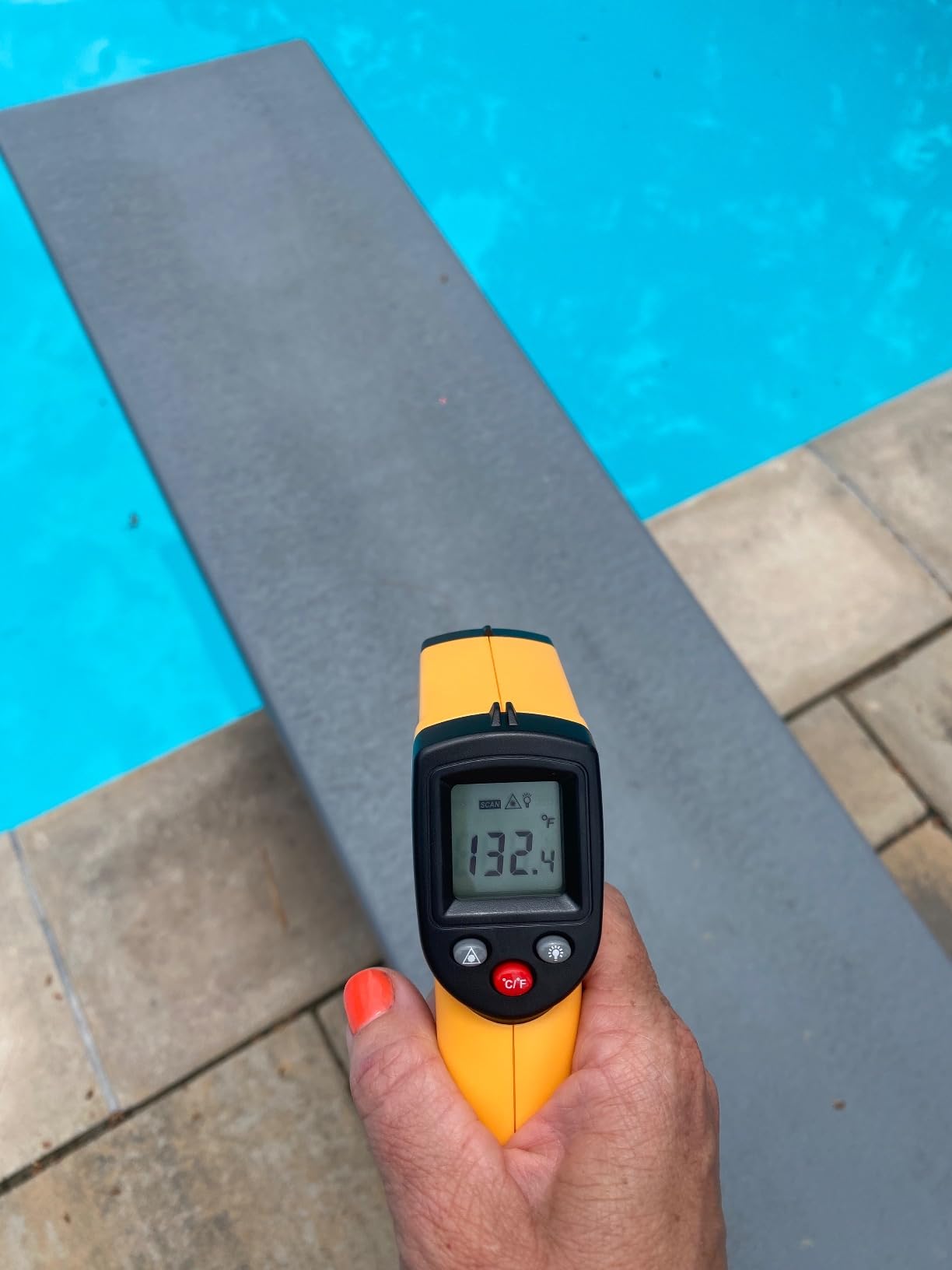 8' Sand Diving Board Replacement for Inground Swimming Pools GPP-DB-GX8-S customer photo 2