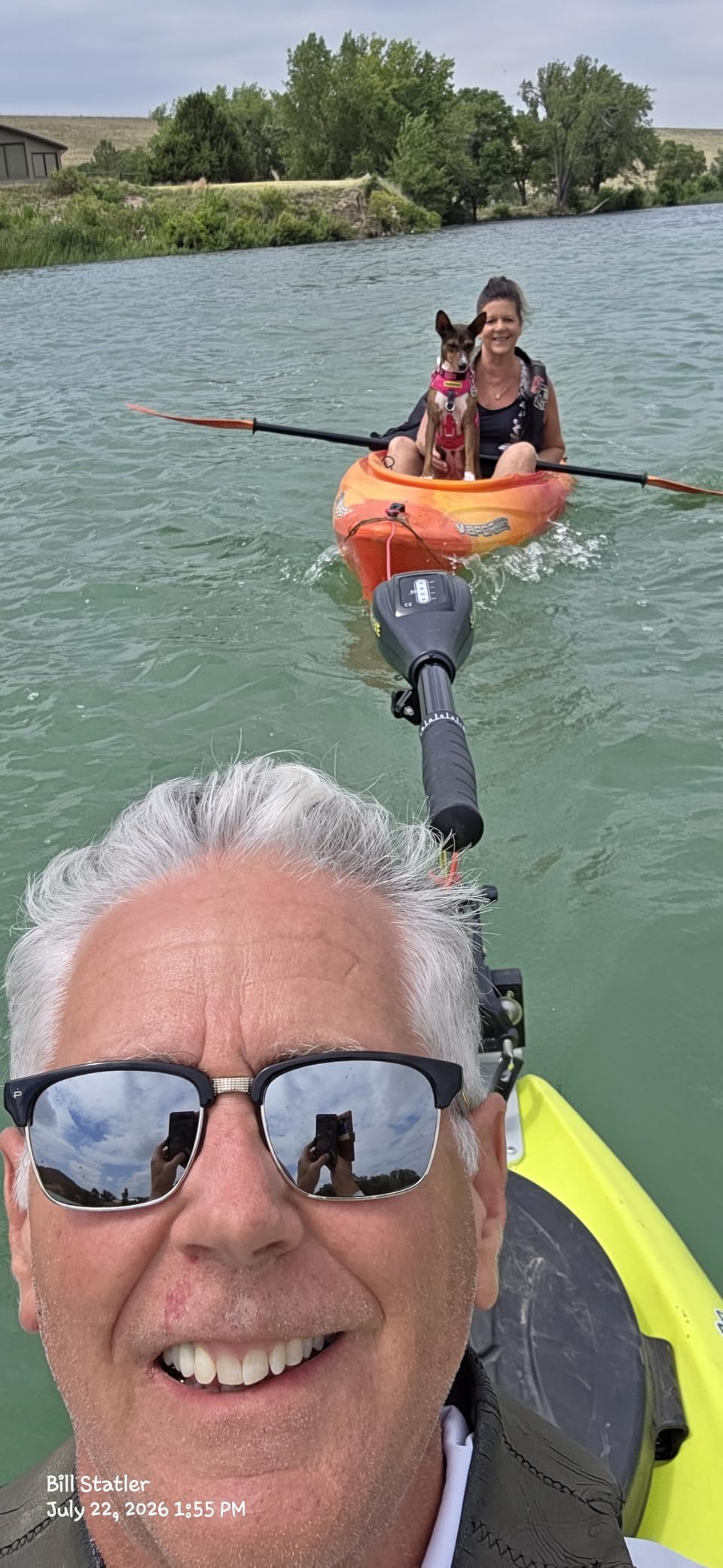 Universal Transom Trolling Motor Mount for Kayaks/Kayak Motor Mount, Universal Fit for Any Boat with A Flat Stern, For Electric Trolling Motors Only, Not for Outboard Engines of Any Size customer photo 1