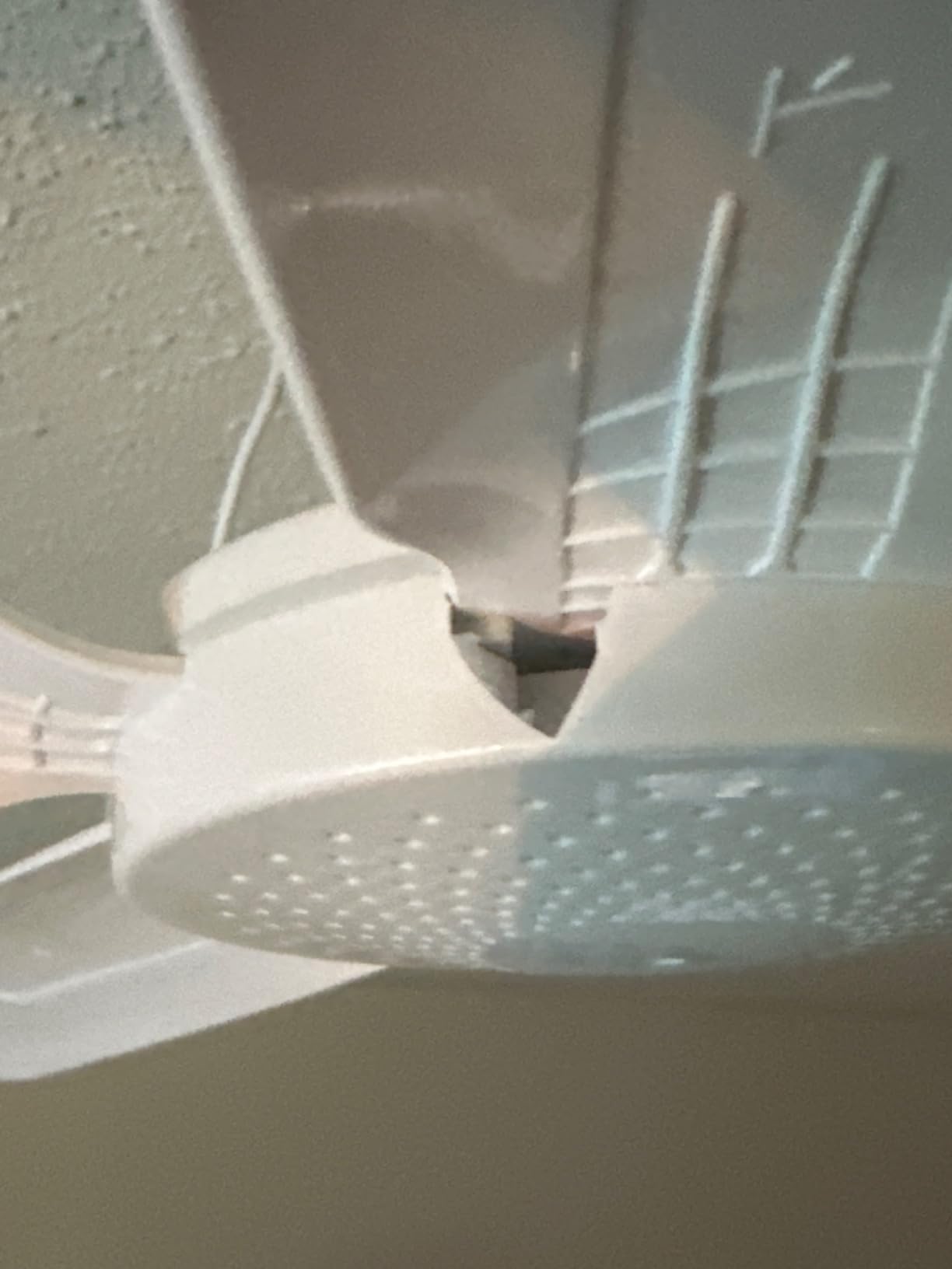 28 Inch Ceiling Fan AC 110V/DC 12V Indoor Outdoor Gazebo Electric Fans for Tent with Remote Control Portable Hanging Plug in No Light White Bedroom Porch Quiet Small Room RV Garage Dorm customer photo 2