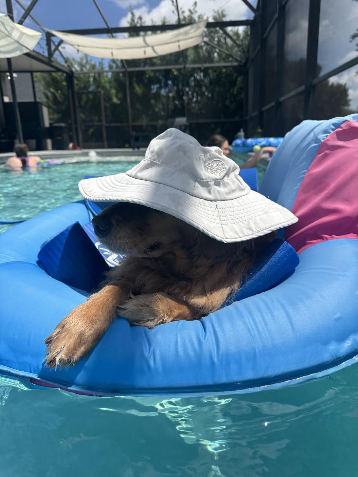 SwimWays Spring Float Recliner, Fast-Inflating Adult Pool Lounger; Ages 15+ | Patented Fast Inflation for Immediate Use During Travel, Fits Most Adults and Teens customer photo 2
