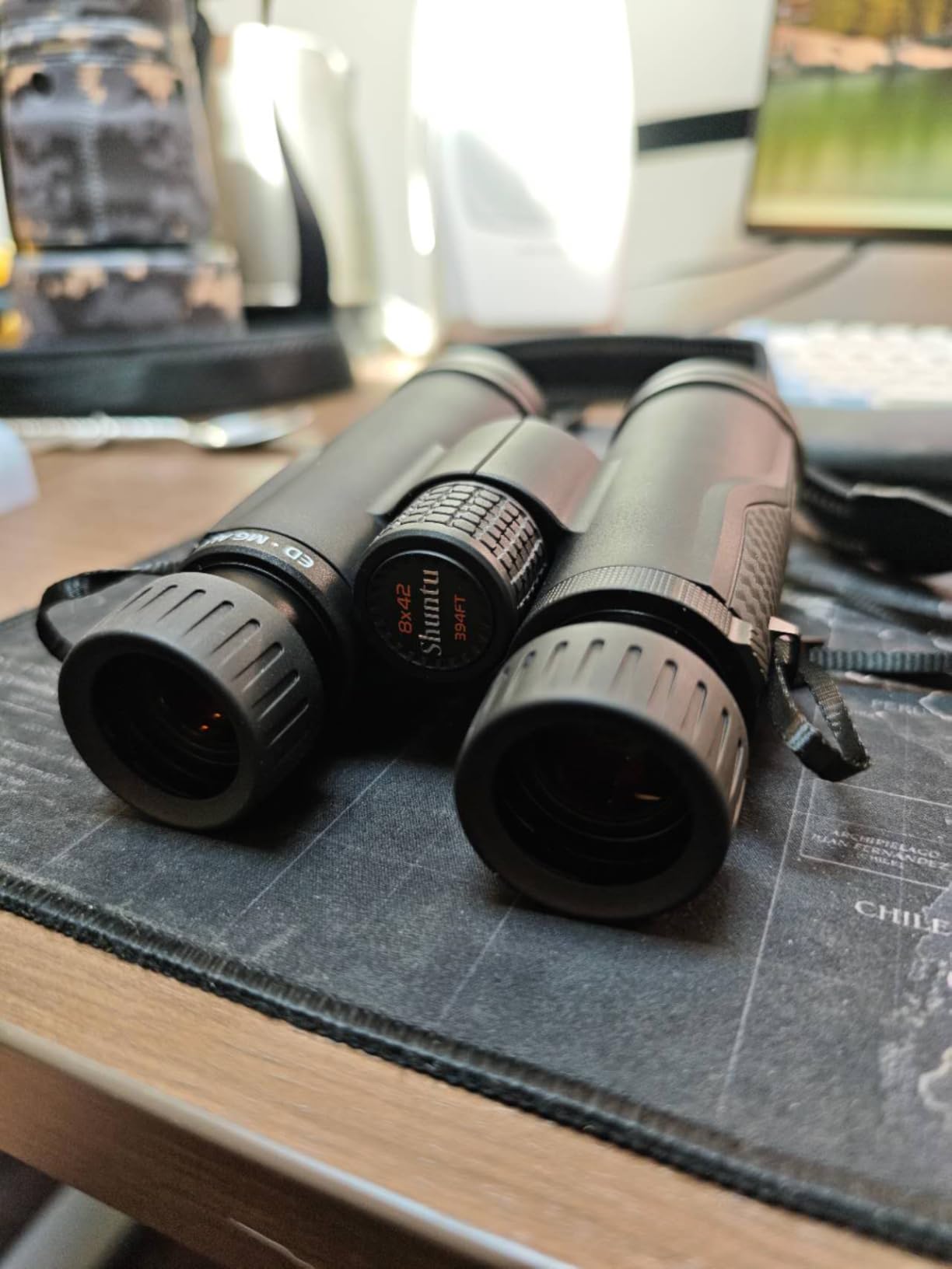 Premium ED HD Binoculars 8x42 for Adults, Waterproof & Fogproof with Magnesium Alloy Body, BAK4 Prism - High Power Binoculars for Bird Watching, Hunting, Travel & Outdoor Sports, Compact customer photo 1