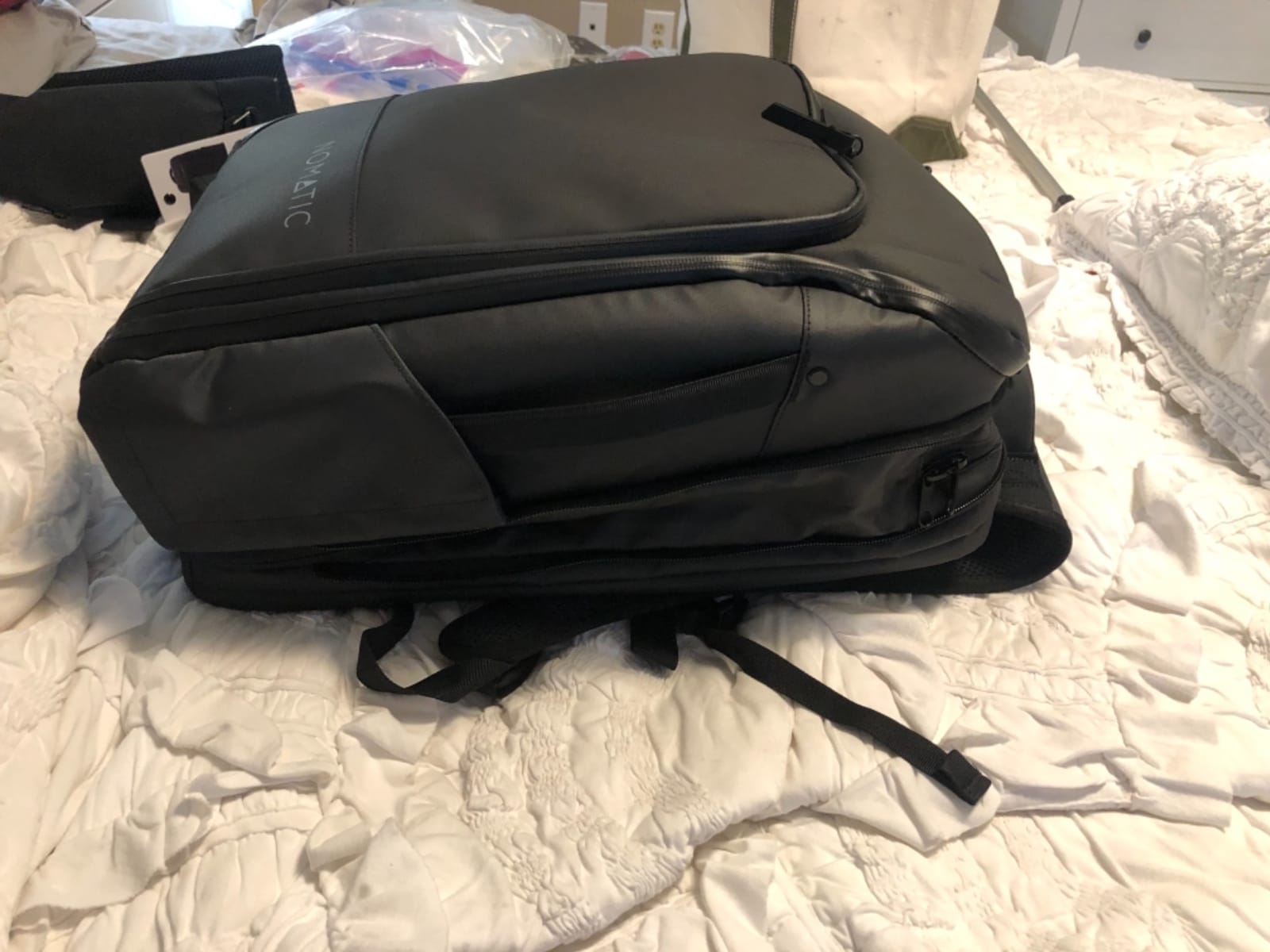 NOMATIC Travel Pack - Men's Travel Backpack - Expandable to 30L - Water Resistant Daypack - TSA-Ready - 16