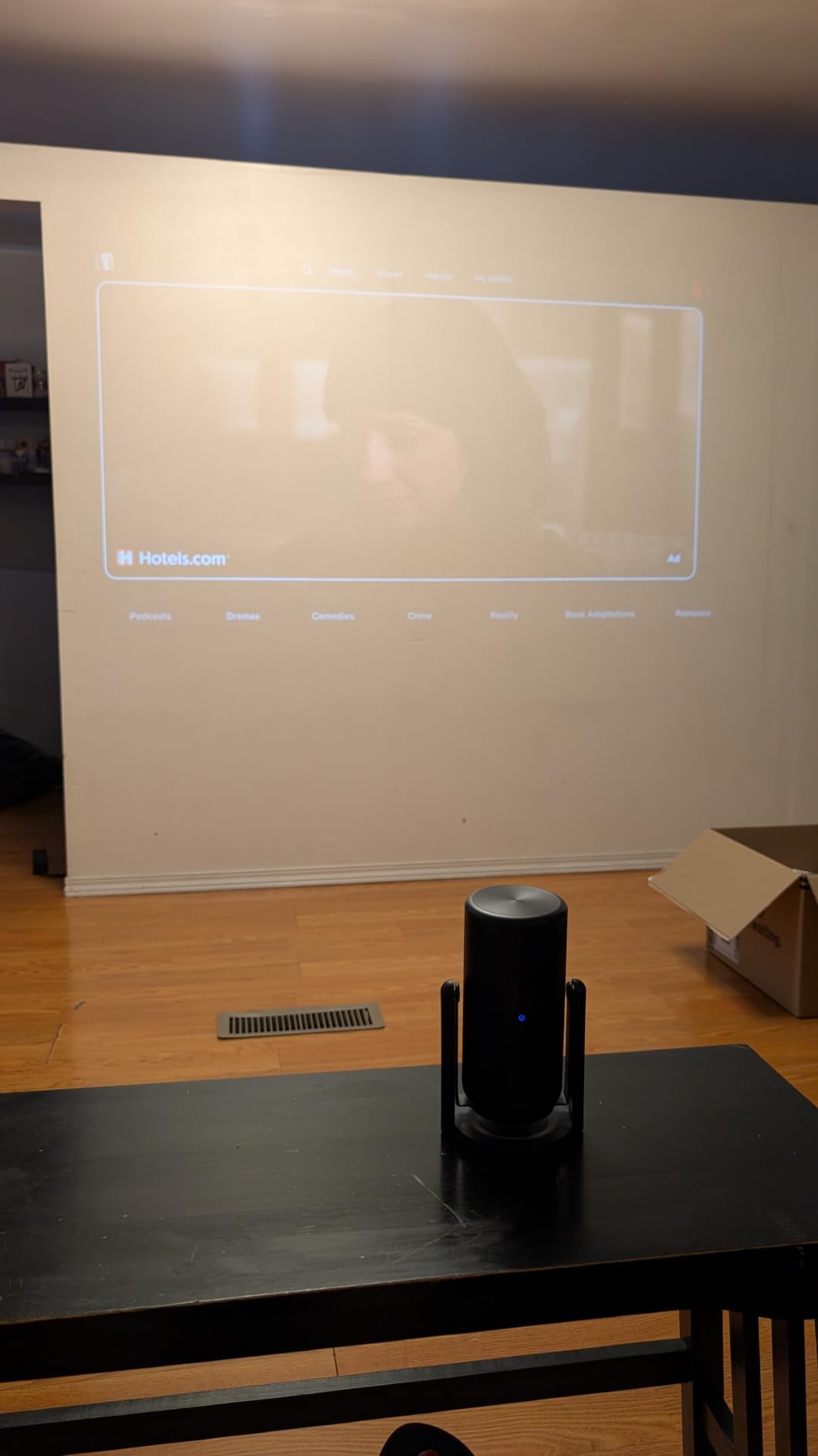 NEBULA Capsule 3 Portable Projector, Netflix-Certified | 2.5H Battery, Google TV, 1080p, Wi-Fi, 120