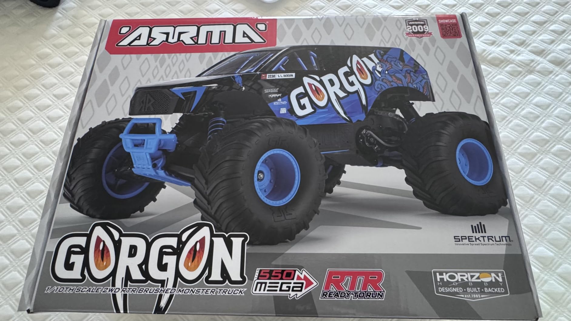 ARRMA Gorgon 4X2 MEGA 550 Brushed 1/10 Monster Truck RTR customer photo 1