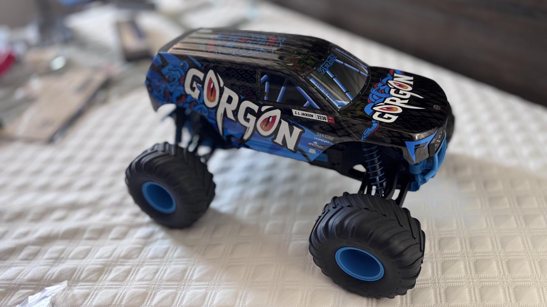 ARRMA Gorgon 4X2 MEGA 550 Brushed 1/10 Monster Truck RTR customer photo 2