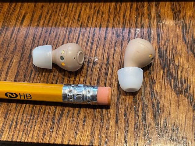 Audien Atom Pro 2 Hearing Aid | Wireless, Rechargeable, OTC for Seniors & Adults, Nearly Invisible, Premium Comfort Design customer photo 1