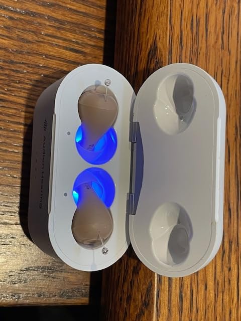Audien Atom Pro 2 Hearing Aid | Wireless, Rechargeable, OTC for Seniors & Adults, Nearly Invisible, Premium Comfort Design customer photo 2