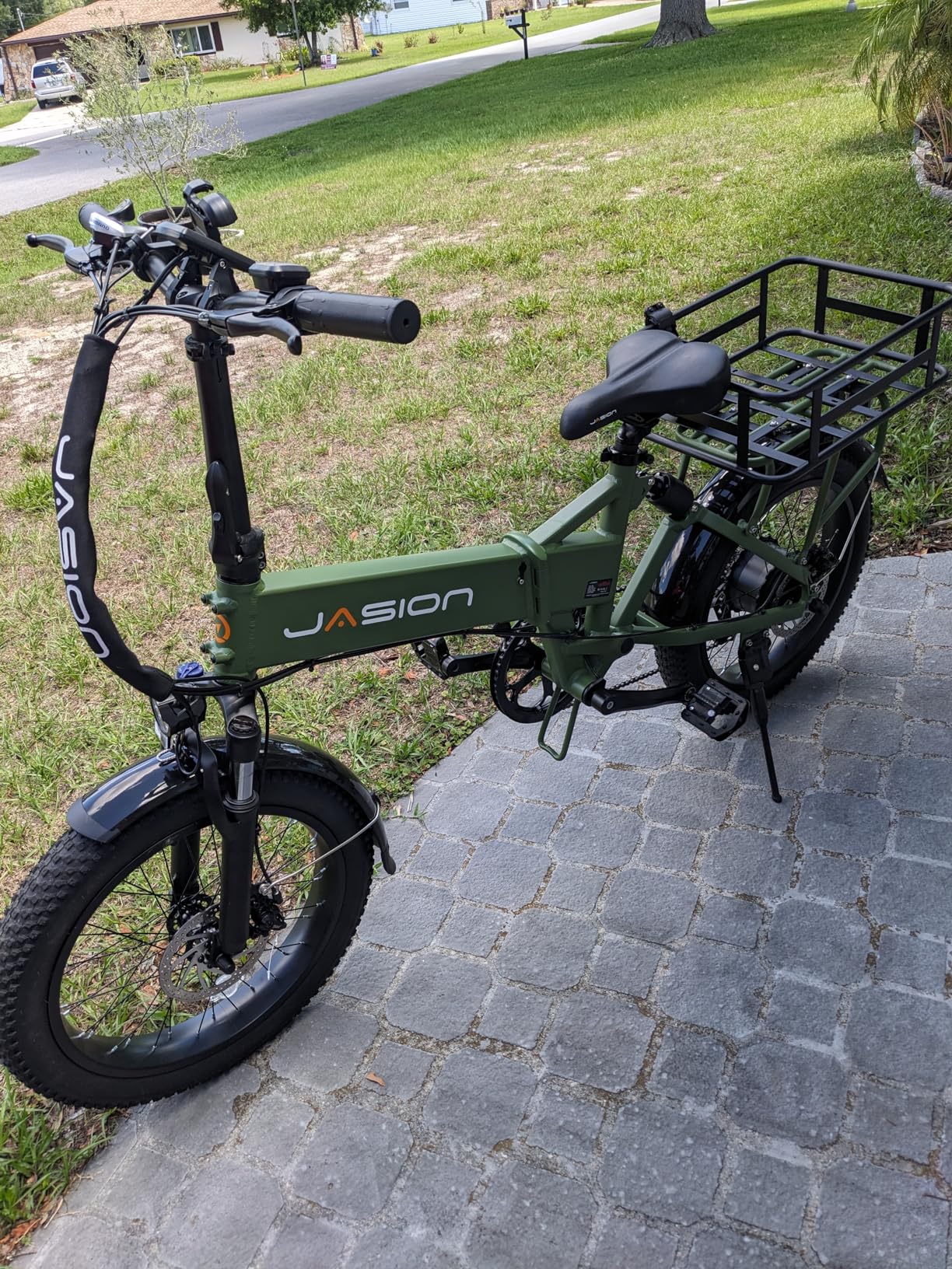 Jasion Electric Bike for Adults, 2000W/3000W Peak E-Bike, Up to 55-90 Miles Range customer photo 2