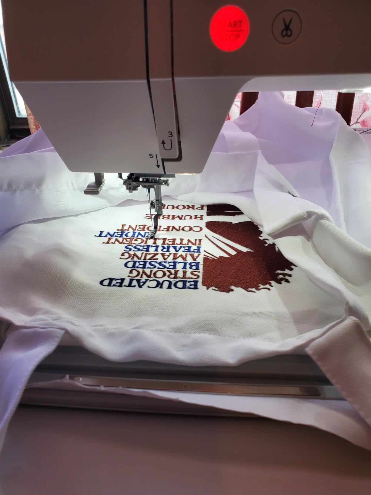 Janome Memory Craft 500e LE Embroidery Machine, 160 Built-in Designs, 6 Monogramming Fonts, Large Embroidery Area, High-Speed customer photo 1