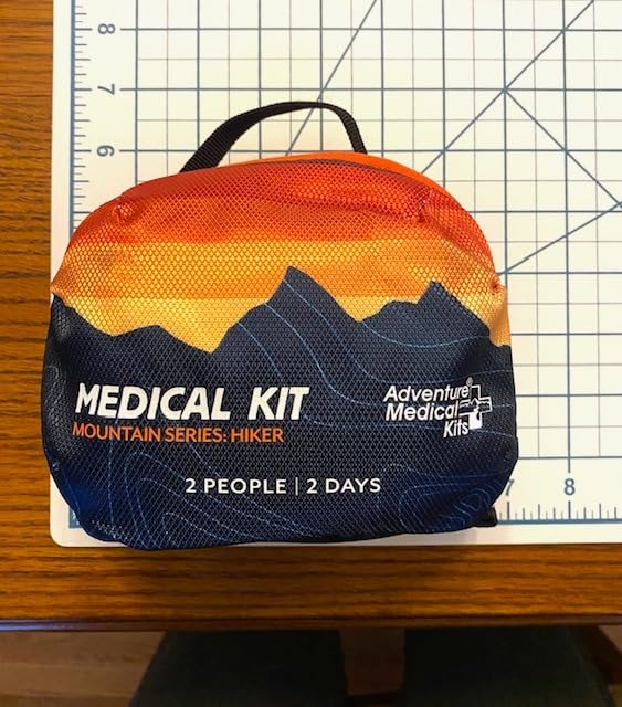 Adventure Medical Kits Mountain Series Hiker Medical Kit, Sunset | Includes Trauma Pad & Elastic Bandage for Severe Bleeding, Plus Wilderness First Aid Guide customer photo 1