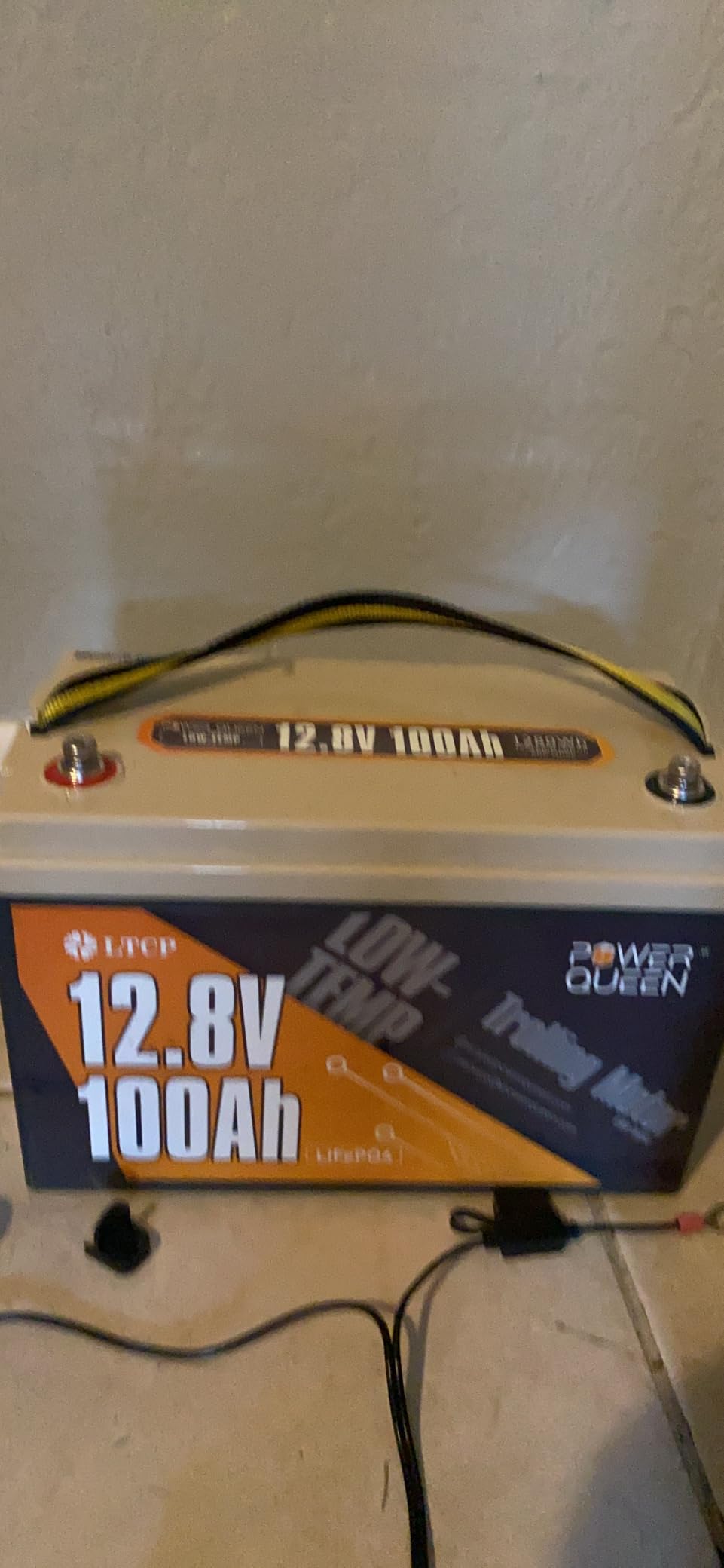 Power Queen 12V 100Ah Trolling Motor LiFePO4 Battery for Marine, RV | Group 31 Lithium Battery, 100A BMS, Low Temp Protection, Up to 15000 Deep Cycles, IP65 Waterproof, 1280Wh for Boat, Yacht customer photo 2
