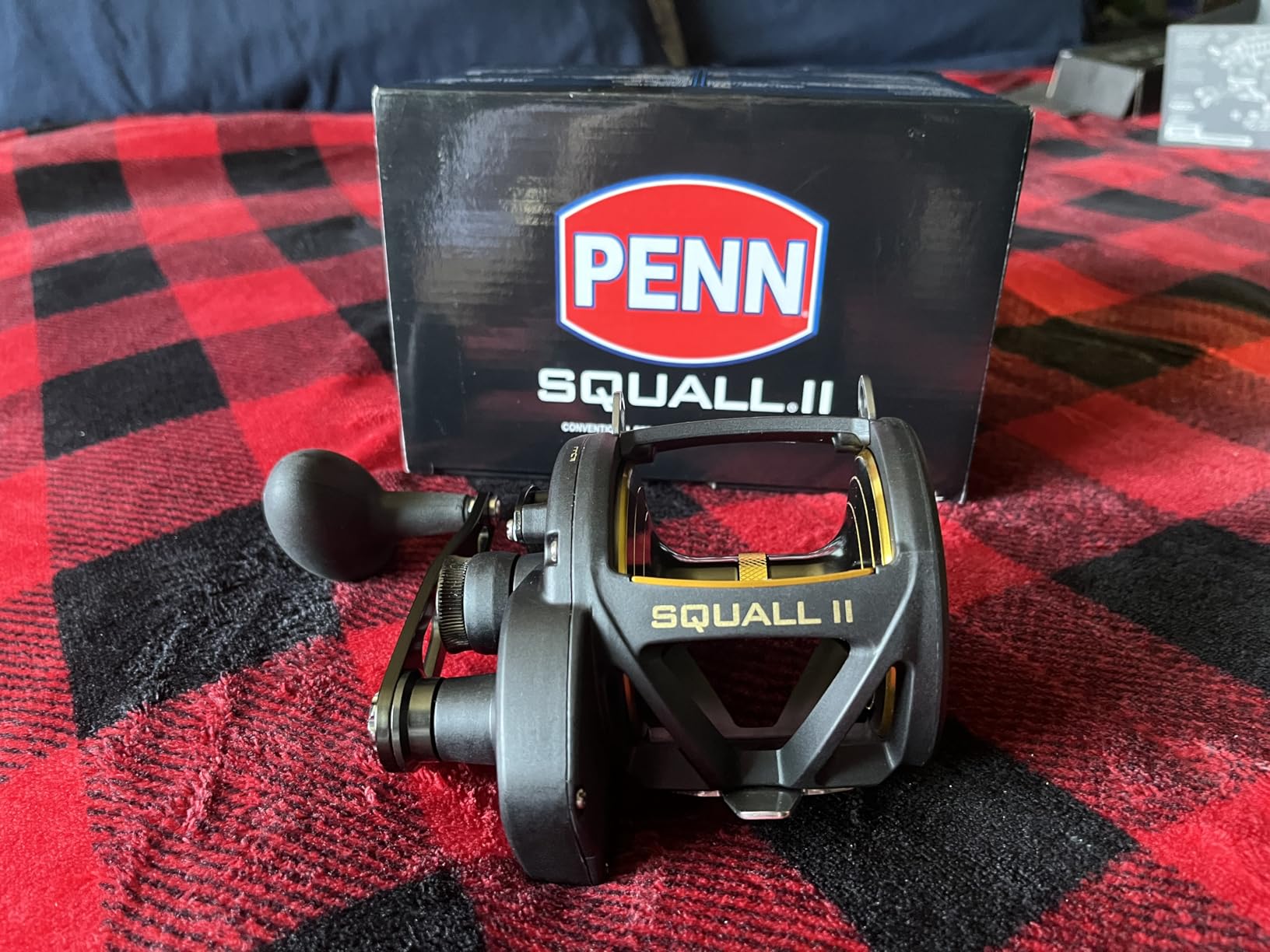 Penn Squall II Level Wind Conventional Fishing Reel customer photo 2