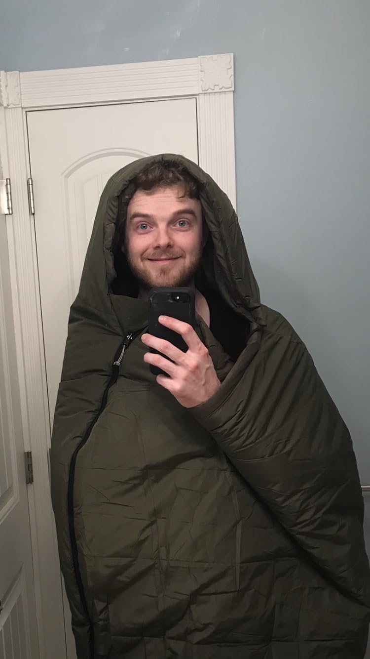OneTigris Bushcrafter’s Sleeping Bags, Mummy Sleeping Bag for Camping Hiking Backpacking, Survival Gear customer photo 2