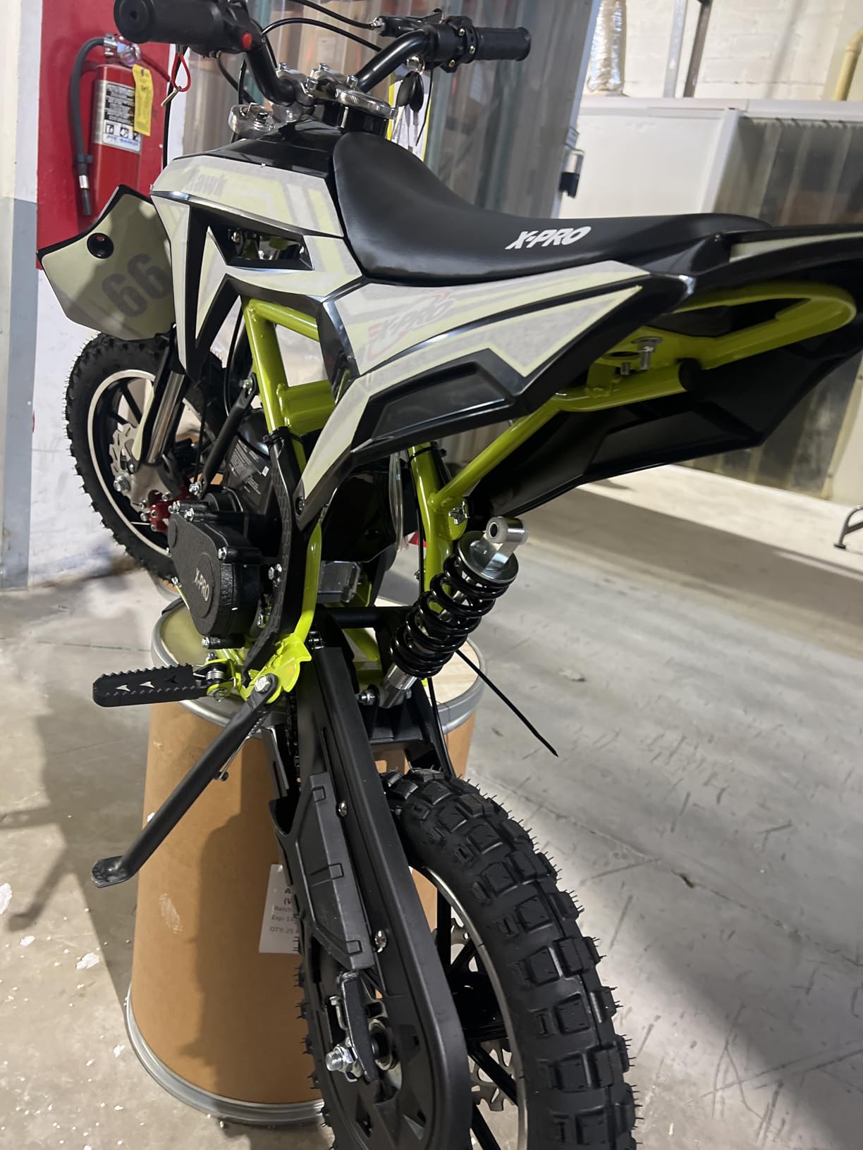 X-PRO Hawk Mini Dirt Bike, Gas Power 4 Stroke, 40CC Pit Bike, Pull Start, 10