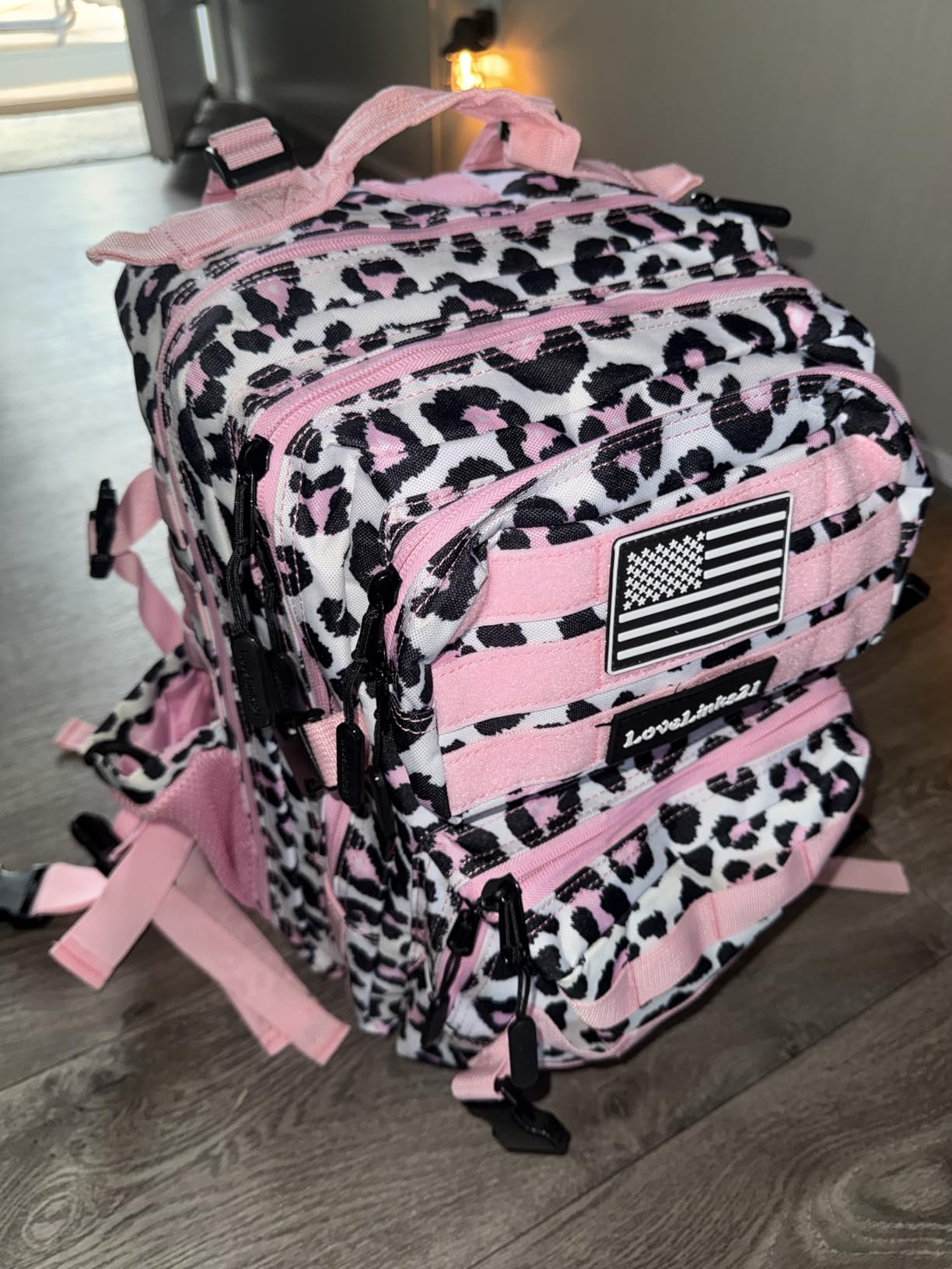 Lovelinks21 25L Tactical Military Backpack Small Travel Rucksack for Men and Women (Peony) customer photo 2